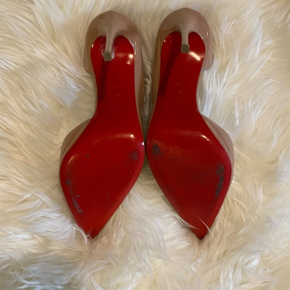 Christian Louboutin worn once outdoor . Comes with box , dust bag and  receipt. - Picture 3 of 4